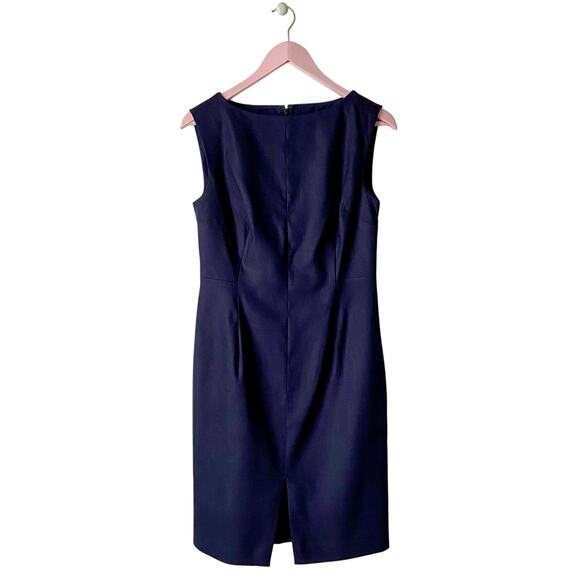 Ann Taylor Linen Blend Pencil Dress - Picture 1 of 5